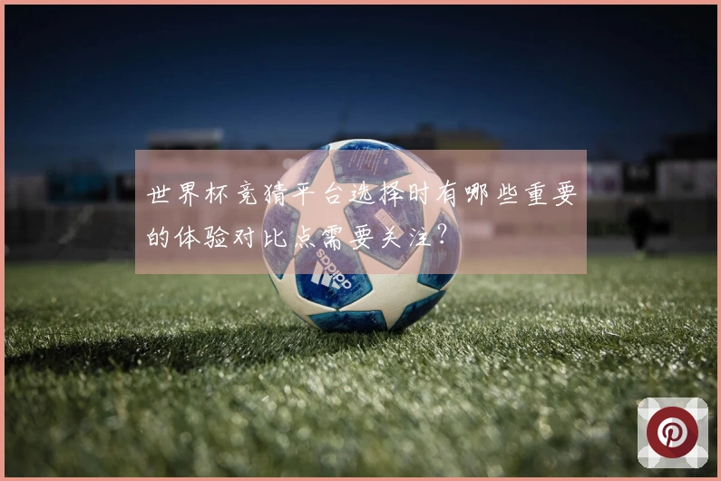 世界杯竞猜平台选择时有哪些重要的体验对比点需要关注？