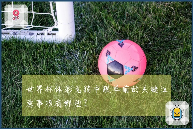 世界杯体彩竞猜中跟单前的关键注意事项有哪些？