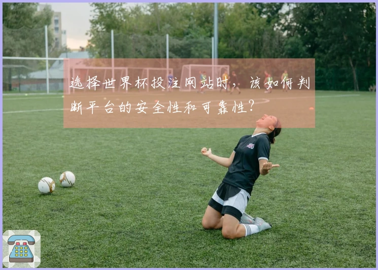 选择世界杯投注网站时，该如何判断平台的安全性和可靠性？