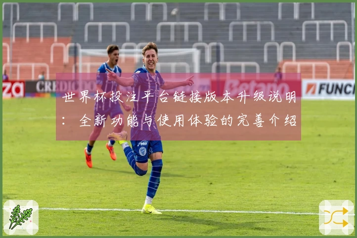 世界杯投注平台链接版本升级说明：全新功能与使用体验的完善介绍
